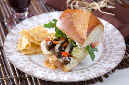 Grilled Portobello Sandwich