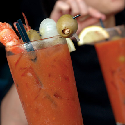 Bloody Mary Party Plate