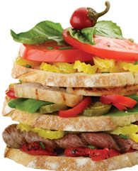 Sandwich tower