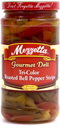 Tri-Color Roasted Pepper Strips